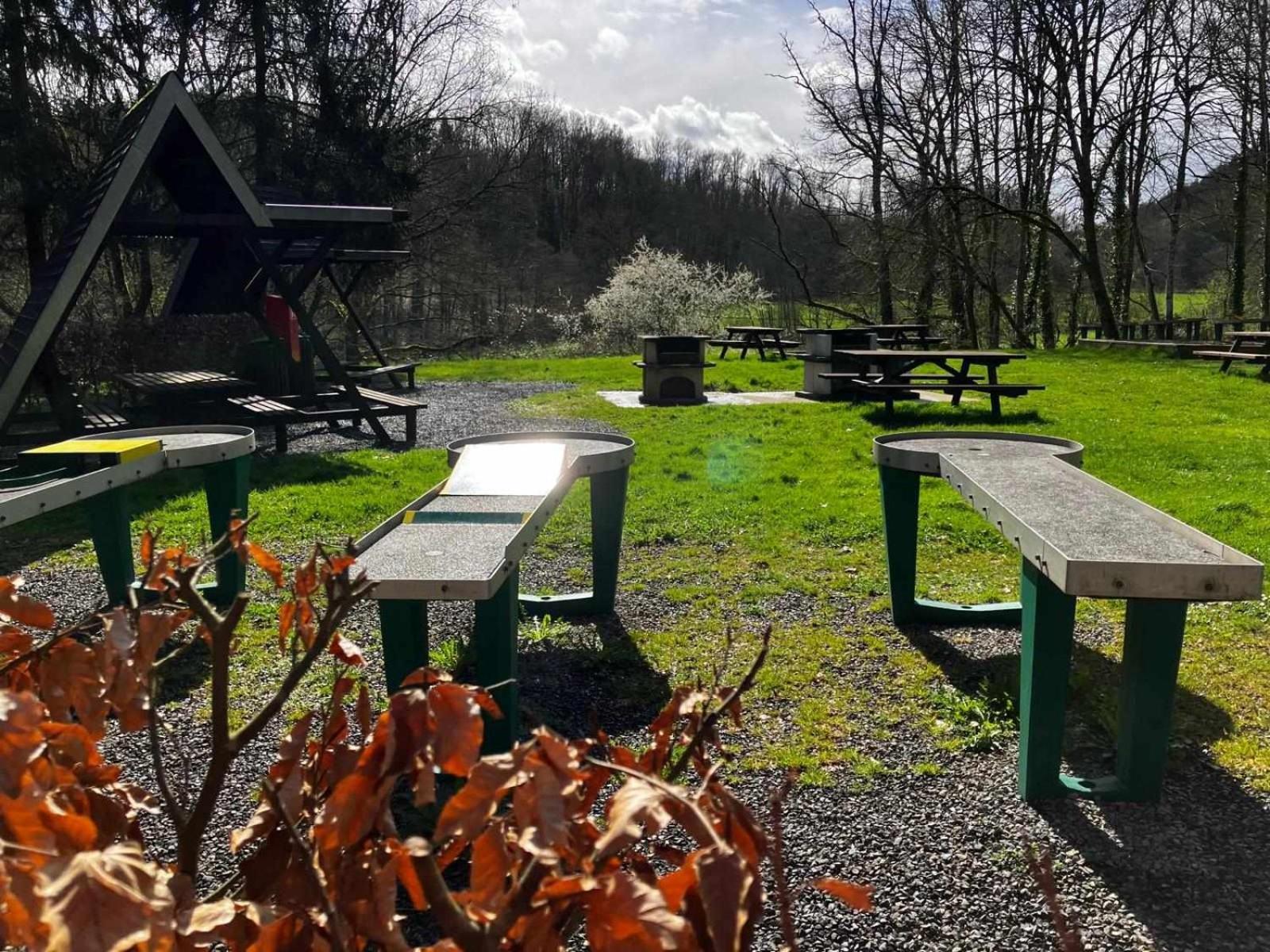 Het Hertenbos Chalet 136 - Bos- Groene Oase- Rustmoment- Zwembad デュルビュイ エクステリア 写真