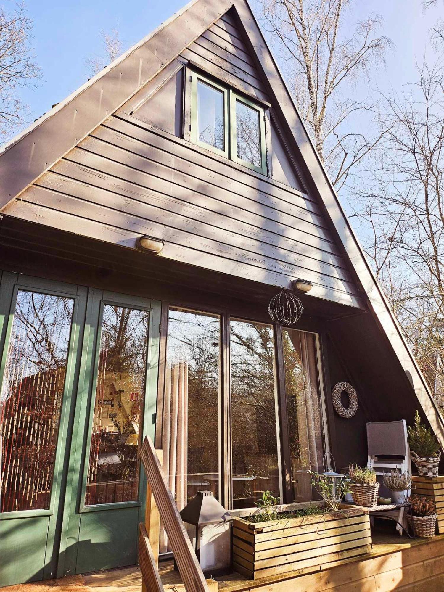 Het Hertenbos Chalet 136 - Bos- Groene Oase- Rustmoment- Zwembad デュルビュイ エクステリア 写真