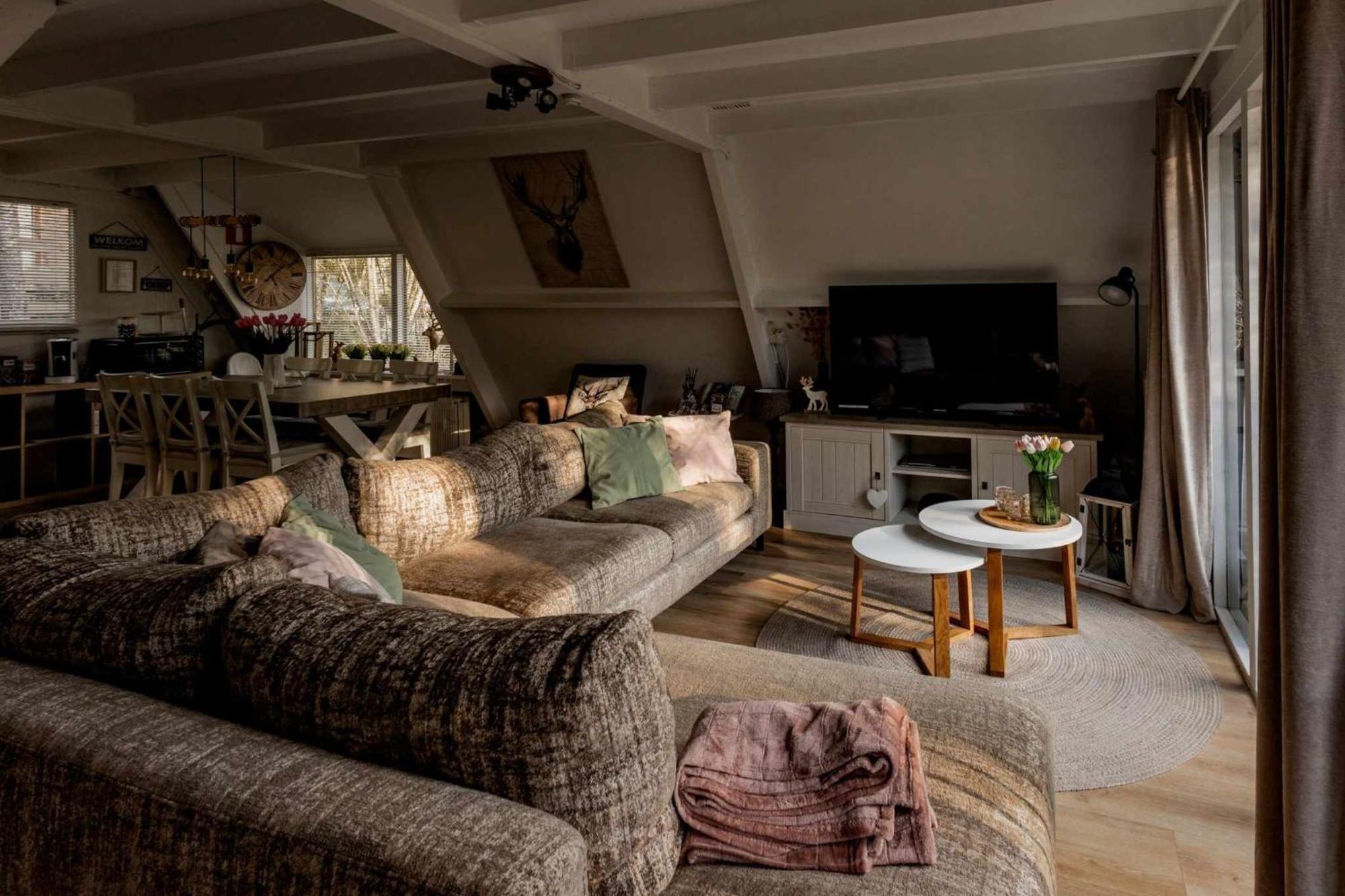 Het Hertenbos Chalet 136 - Bos- Groene Oase- Rustmoment- Zwembad デュルビュイ エクステリア 写真