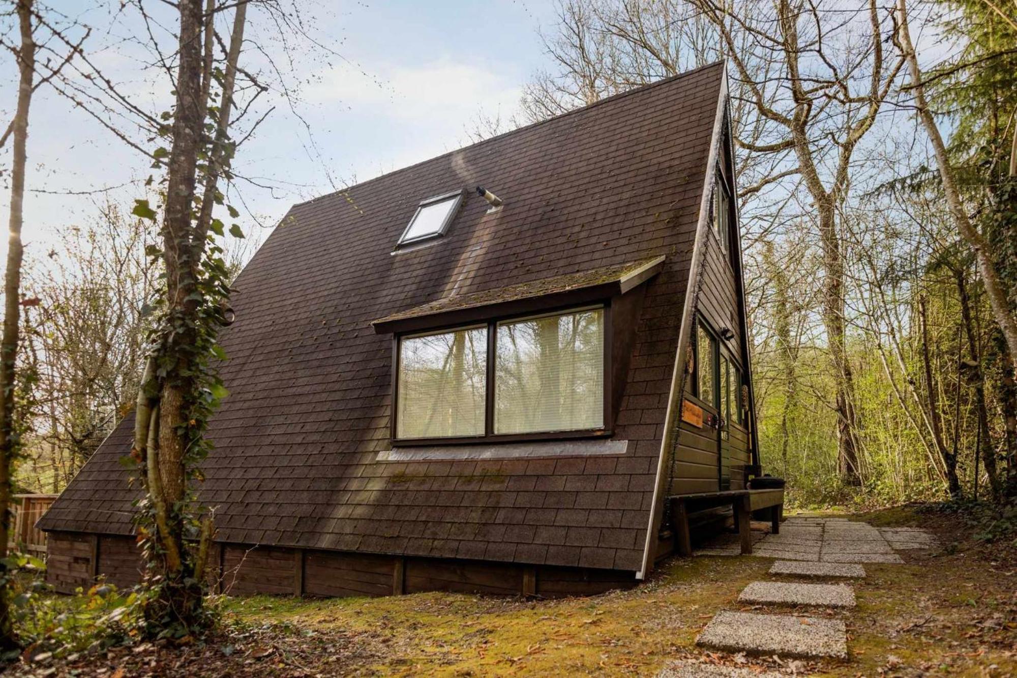 Het Hertenbos Chalet 136 - Bos- Groene Oase- Rustmoment- Zwembad デュルビュイ エクステリア 写真